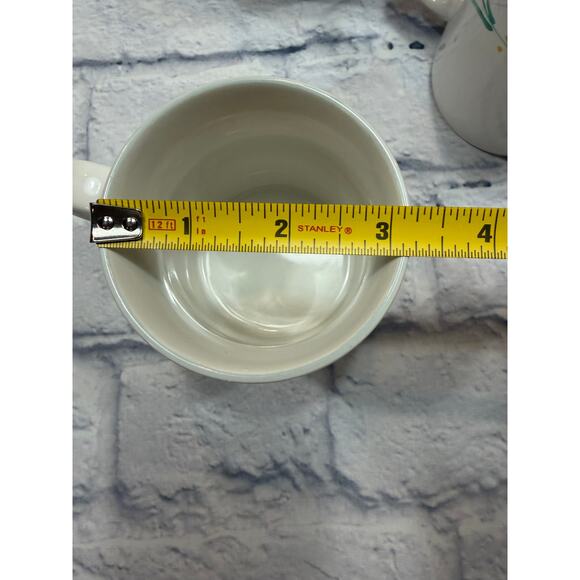 FOUR Savior Vivre Flower Garden Mugs JAPAN 10oz JF018 Microwave Dishwasher safe - Picture 5 of 7